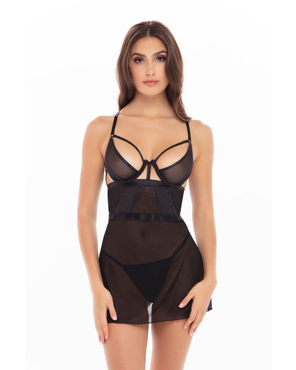 Underwear Set René Rofé Black (S/M)-0