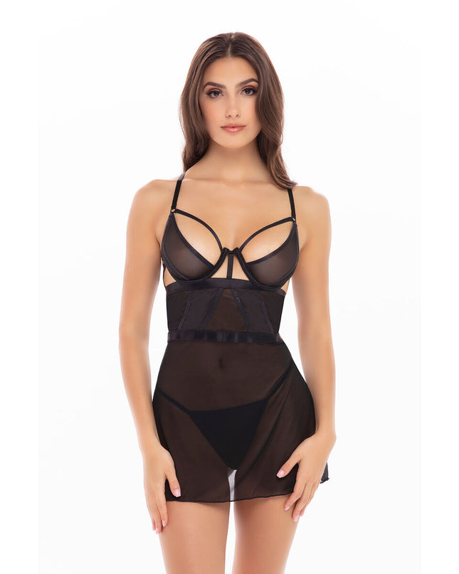 Underwear Set René Rofé Black (S/M)-0