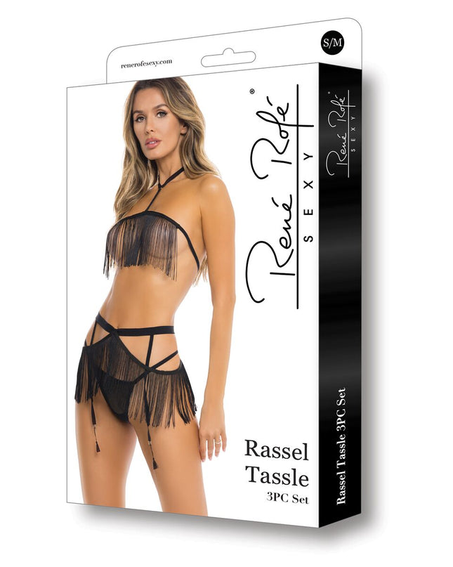 Underwear Set René Rofé Black (S/M)-1