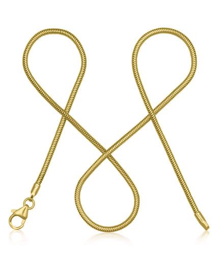 Schlangenkette ETERNITY Fein 8k Gold-0