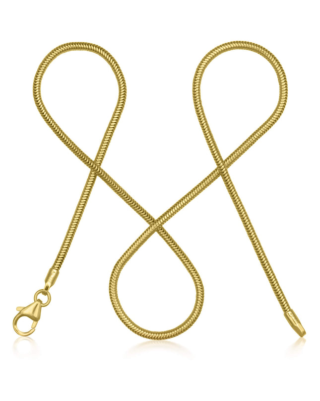 Schlangenkette ETERNITY Fein 8k Gold-0