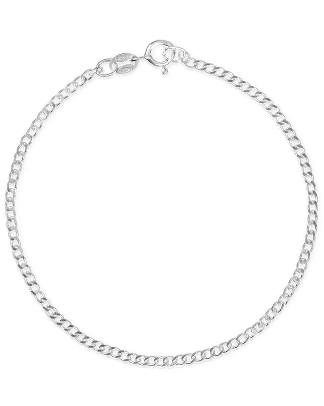 Armband Panzerkette ESSENTIAL Silber-0