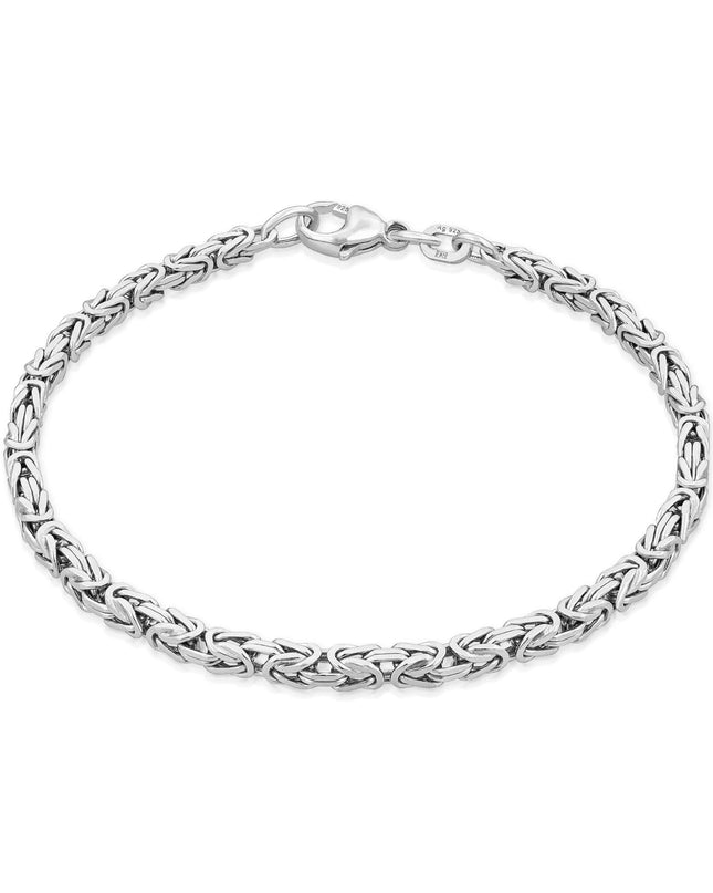 Armband Königskette 2,8 mm Silber-0