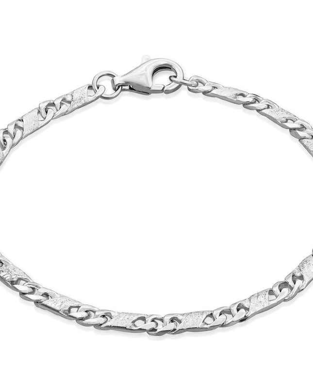 Armband Dollarkette PRESTIGE Original Silber-0