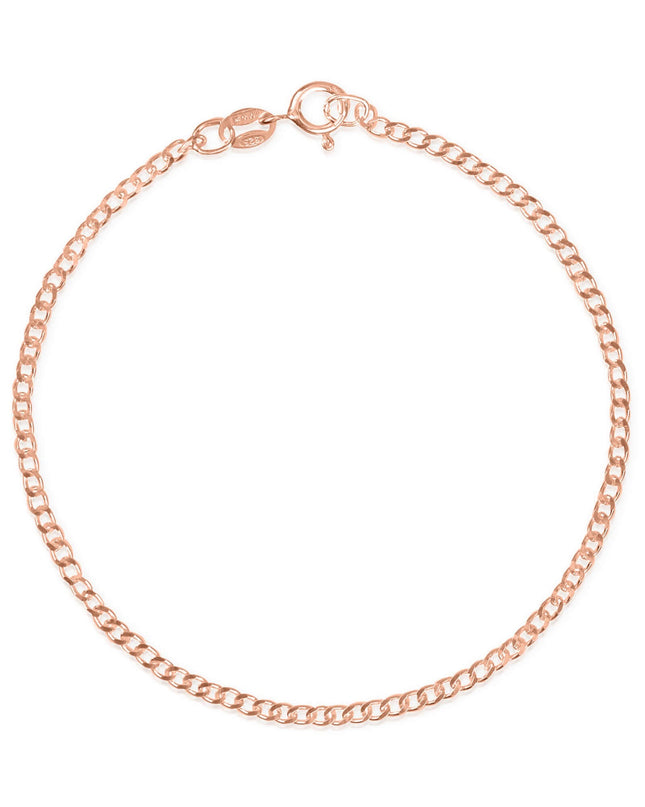 Armband Panzerkette ESSENTIAL Roségold Vergoldet-0