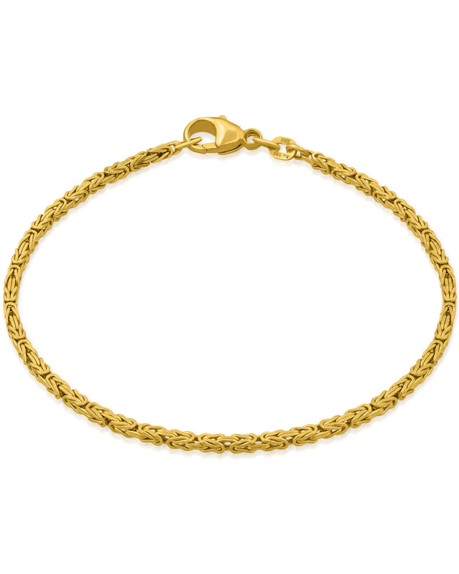 Armband Königskette ROYAL Dezent Echtgold-0