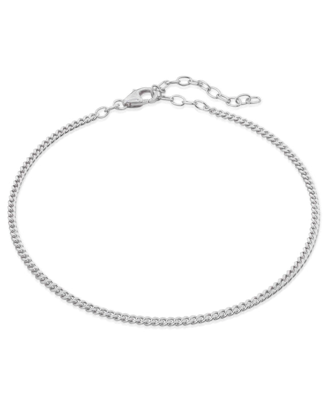 Fußkette Panzerkette TIMELESS Silber-0