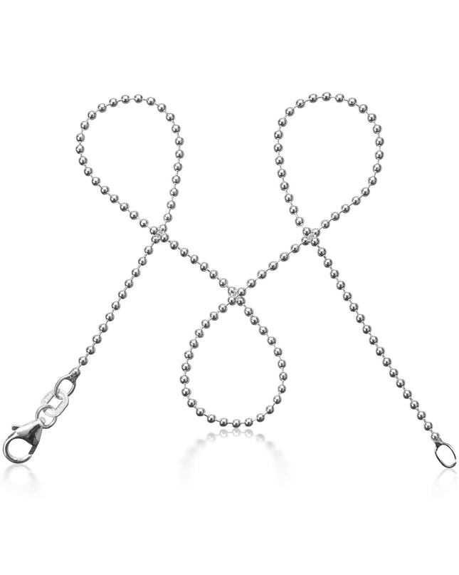 Kugelkette SPHERE Silber-1