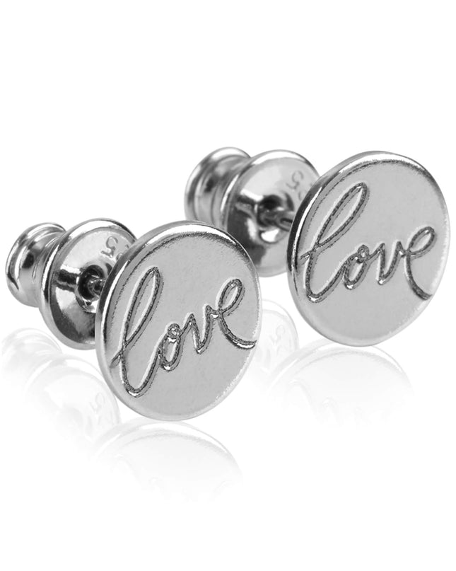 Ohrringe LOVE Silber Rhodiniert-0