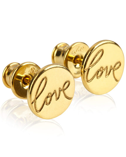 Ohrringe LOVE Vergoldet-1