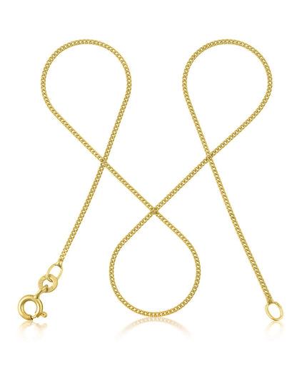 Panzerkette TIMELESS Zierlich 8k Gold-0