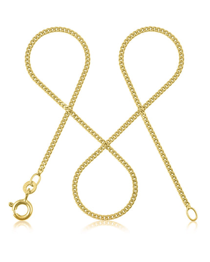 Panzerkette TIMELESS Dezent 8k Gold-0