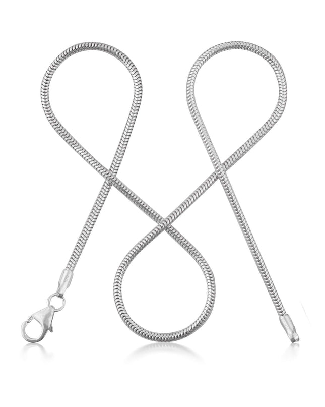 Schlangenkette ETERNITY Fein Silber-0