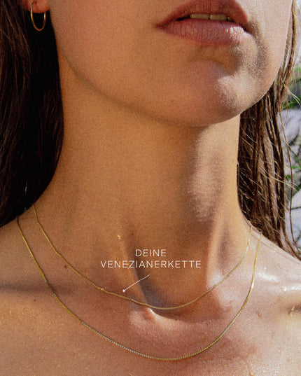 Venezianerkette VENICE Zierlich 8k Gold-2