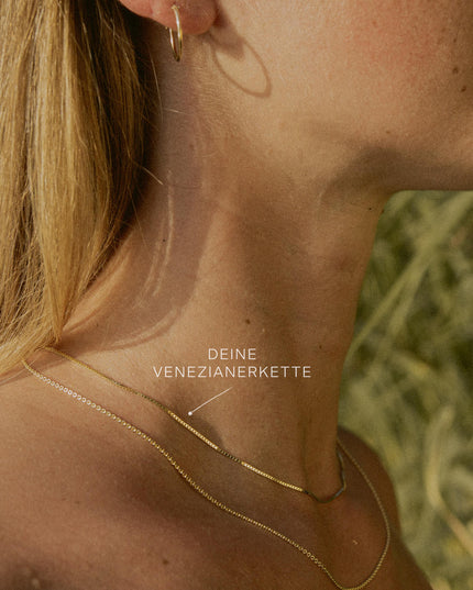 Venezianerkette VENICE Zierlich 8k Gold-4