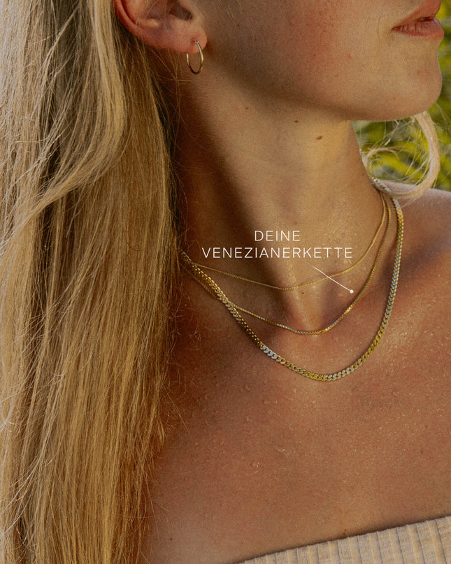 Venezianerkette VENICE Zart 8k Gold-1