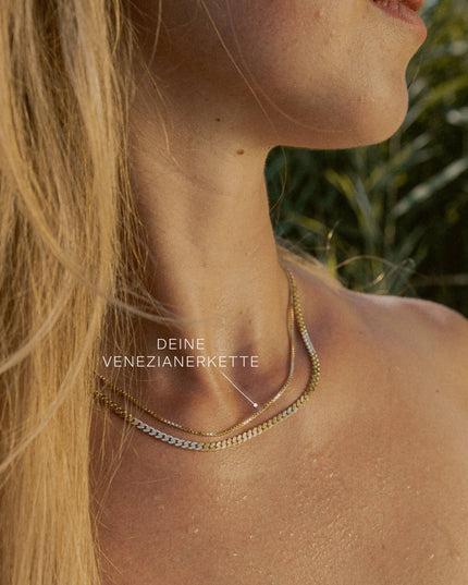 Venezianerkette VENICE Zart 8k Gold-2