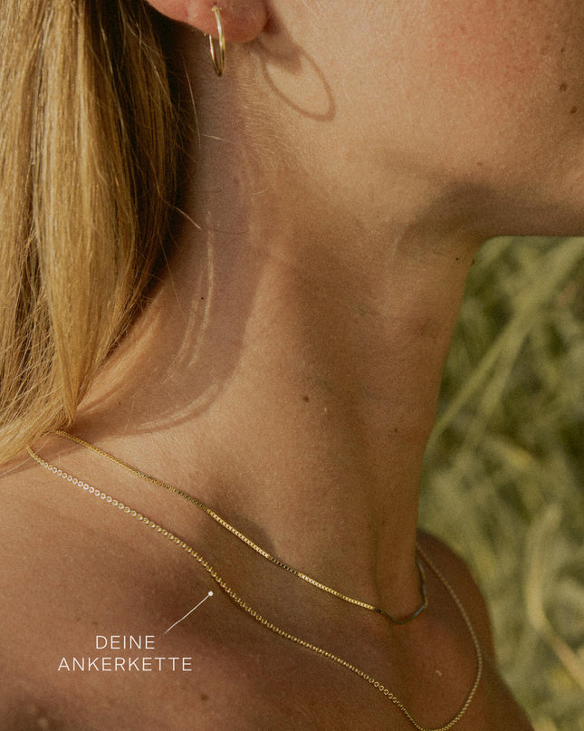 Ankerkette DELICATE Filigran 8k Gold-1