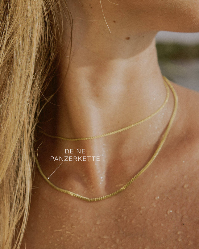 Panzerkette TIMELESS Elegant 8k Gold-1
