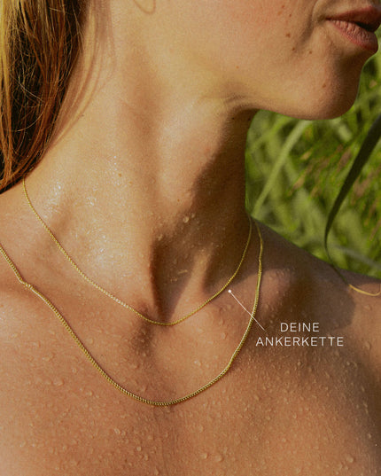 Ankerkette DELICATE Zart 14k Echtgold-2
