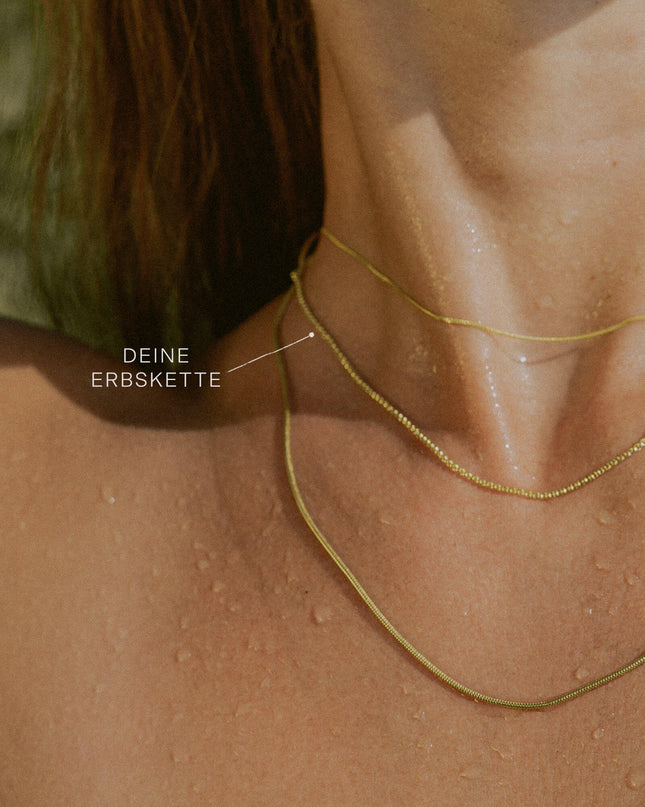 Erbskette TENDER Filigran 8k Gold-1