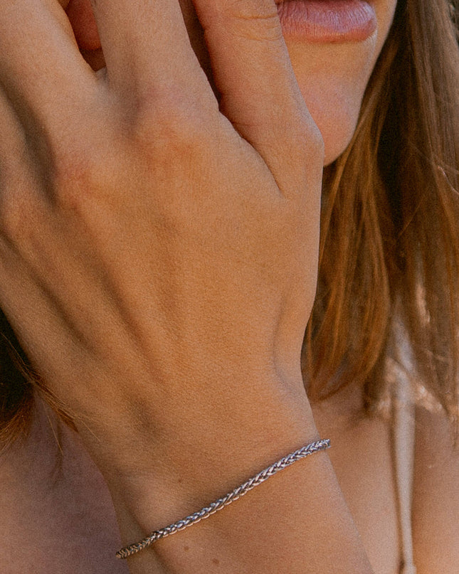 Armband Bingokette BLISS 14k Weißgold-1