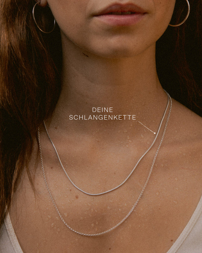 Schlangenkette ETERNITY Fein Silber-1