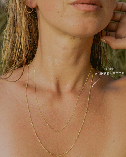 Ankerkette DELICATE Filigran Gold-2