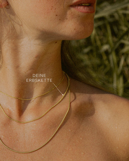 Erbskette TENDER Filigran 8k Gold-2