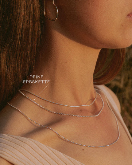 Erbskette TENDER Elegant Silber-2