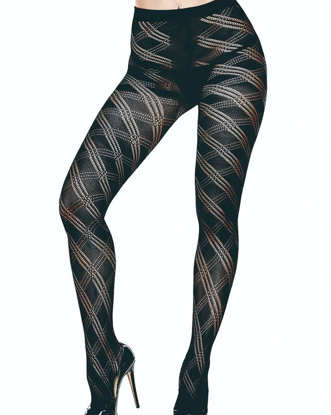 BACI PANTYHOSE JACKQUARD ARGYLE 50002-1-0