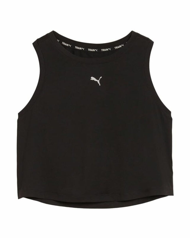 Women’s Sports Top Puma Cloudspun Sleeveless Tank Black-0