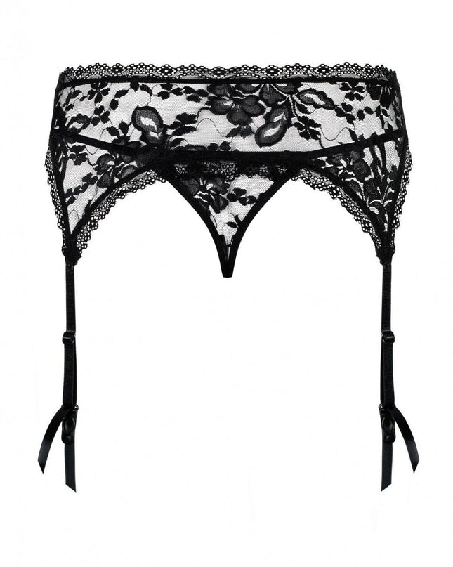 Catia Garter Suspender Obsessive Catia Garter S/M Black-1
