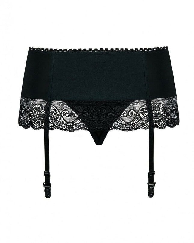 Suspender Obsessive Miamor garter belt S/M Black-1