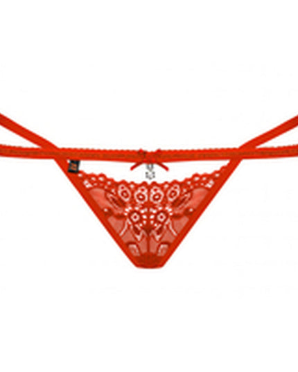Thong Obsessive 5901688216378 Red S/M-0
