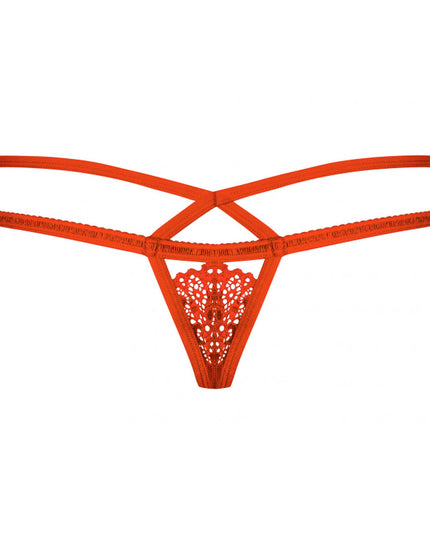 Thong Obsessive 5901688216378 Red S/M-1