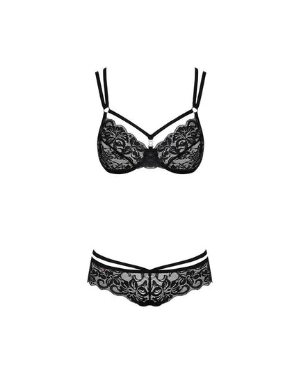 Underwear Set Obsessive 860 Black L/XL-3