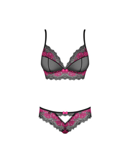 Underwear Set Obsessive Tulia Black S/M-3