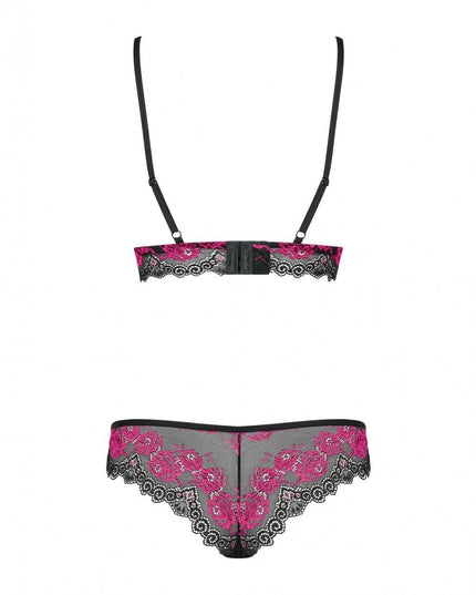 Underwear Set Obsessive Tulia Black S/M-1