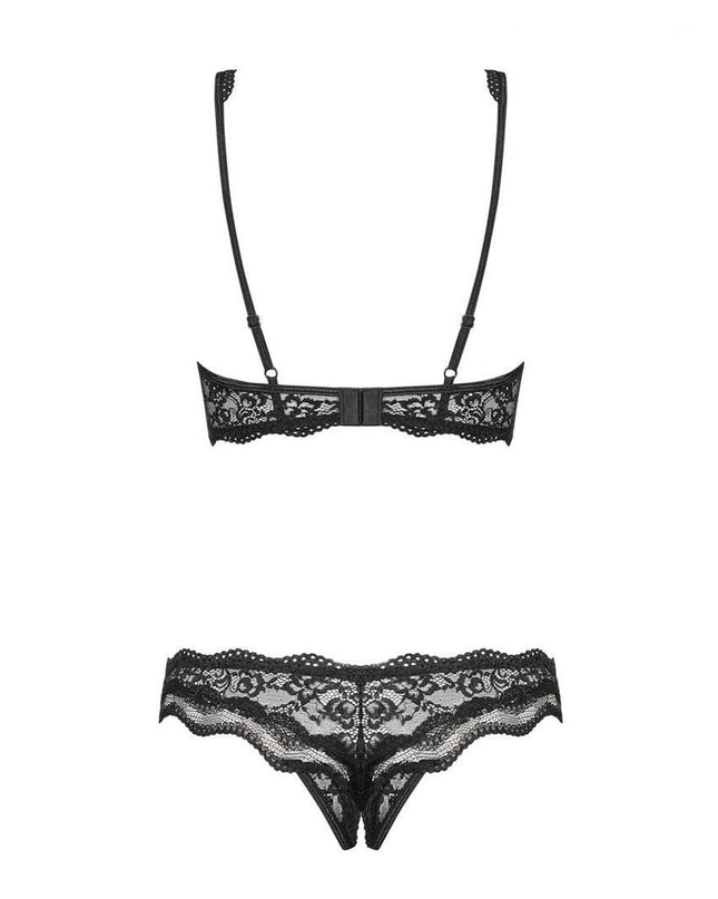 Underwear Set Obsessive Luvae Black S/M-1