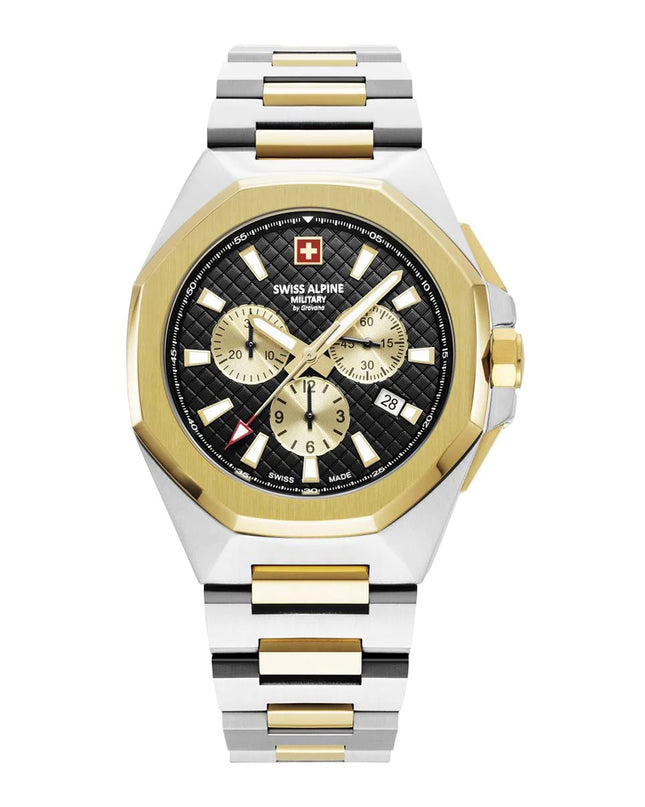 Swiss Alpine Military 7005.9147SAM Herrenuhr Chronograph-0