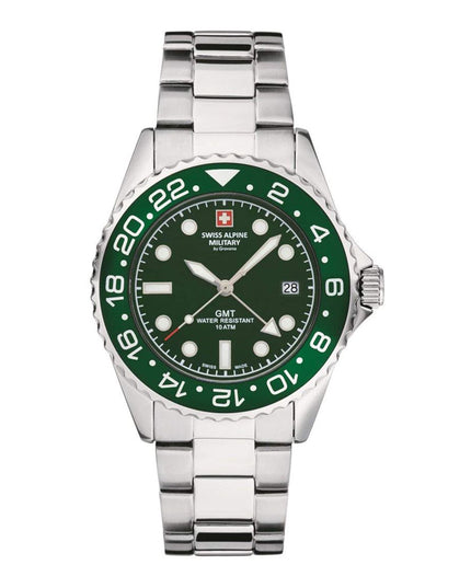Swiss Alpine Military GMT 7052.1134SAM Herrenuhr-0