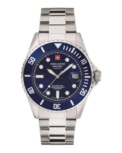 Swiss Alpine Military GMT 7052.1135SAM Herrenuhr-0