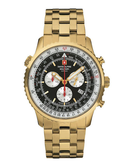 Swiss Alpine Military 7078.9117SAM Herrenuhr Chronograph-0