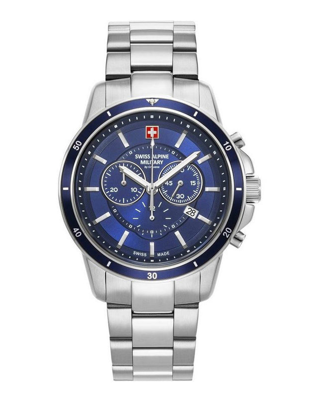 Swiss Alpine Military 7089.9135SAM Herrenuhr Chronograph-0