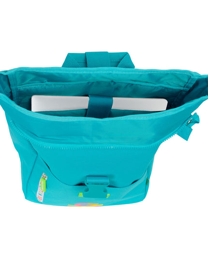 Casual Backpack Benetton Summer Blue-2