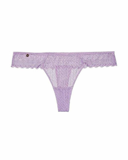 Thong Black Limba Binia  Violet-0
