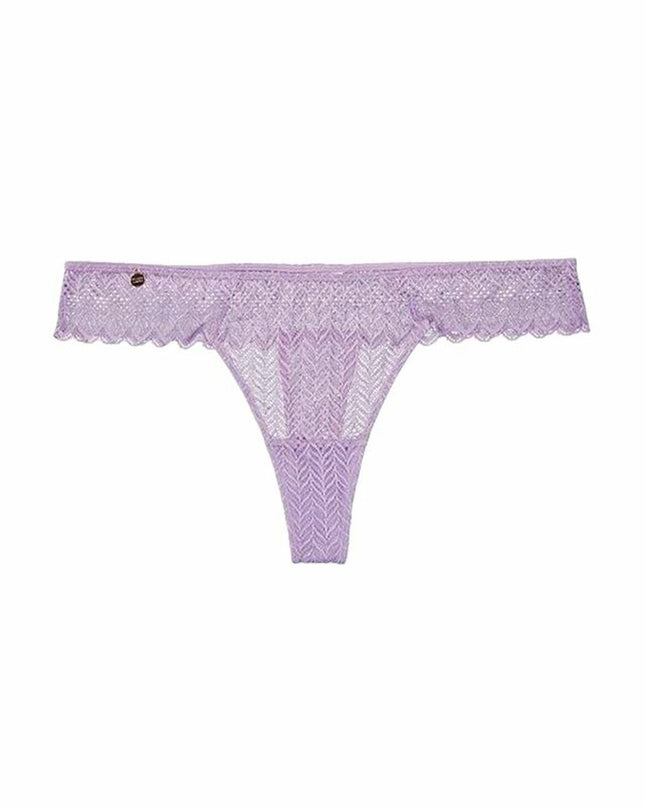 Thong Black Limba Binia  Violet-0