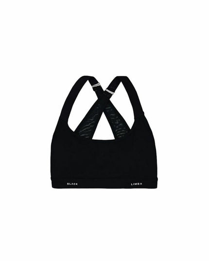 Women’s Sports Top Black Limba Skyline Mesh Black-0