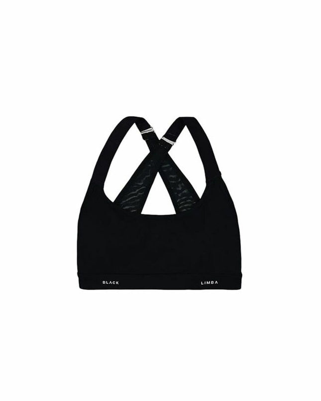 Women’s Sports Top Black Limba Skyline Mesh Black-0